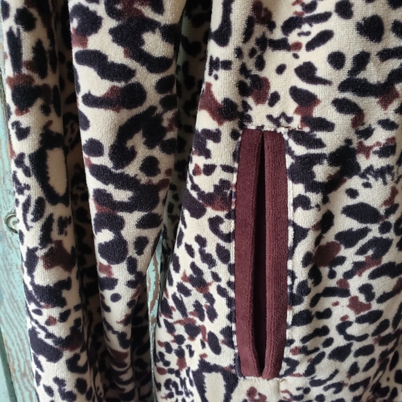 Coral Bay Animal Print jacket L - Picture 2 of 6